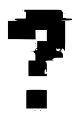 Glitched Fat Faced Uppercase System Error Mono Font