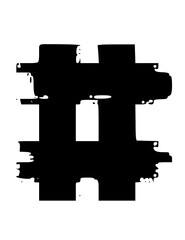 Glitched Fat Faced Uppercase System Error Mono Font