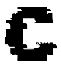 Glitched Fat Faced Uppercase System Error Mono Font