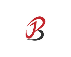 Initial Letters JP, JPB and BP Unique Logo Concept. Modern Alphabet Font Vector Illustration.