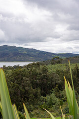 landscape with mountains