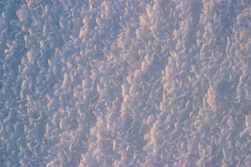 snow texture pattern with nice crystals and flakes