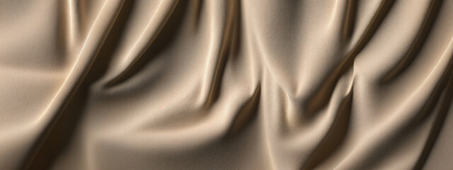 Fototapeta na wymiar Silk fabric backdrop background. Generative AI