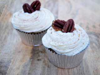Delicious Homemade Nut Cupcakes