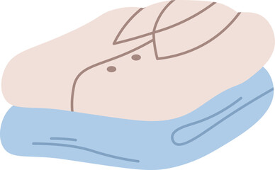 Pajama flat icon Clothes for sleeping