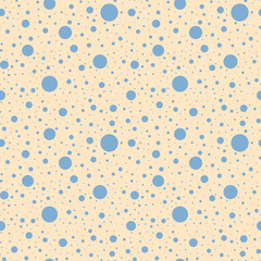 Polka dot seamless pattern