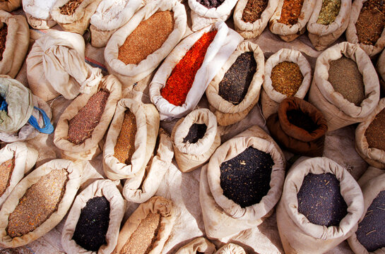 Spice merchant, Yarkant, China.