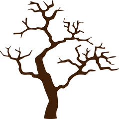 Bare tree sakura flat icon © Mykola Syvak