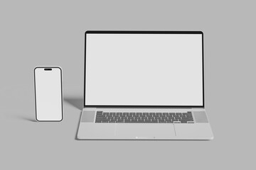 Macbook & iPhone Mockup