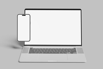 Macbook & iPhone Mockup