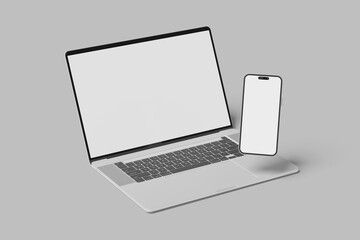 Macbook & iPhone Mockup