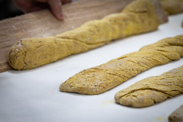 baguette fresh and tasted bread manufacturing time