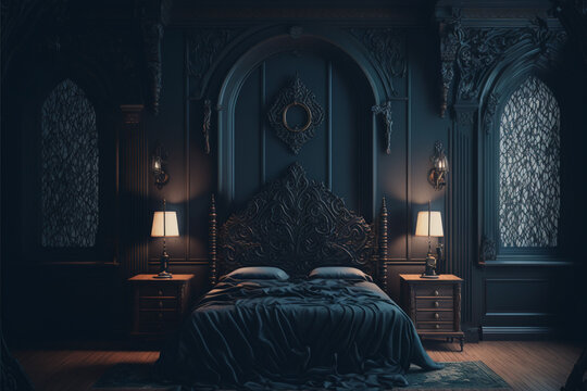 gothic bedroom