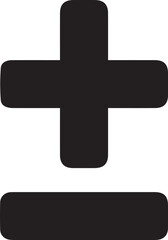Obraz premium Plus and minus symbol. Basic mathematical symbol. Business finance concept in vector. isolated.