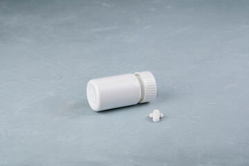 Open bottle of prescription PrEP Pills for Pre-Exposure Prophylaxis to help protect people from HIV.