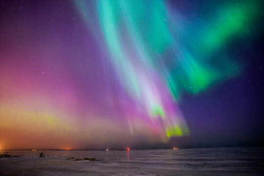 Aurora Borealis in Oulu, Finland