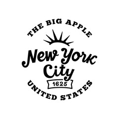 New York City vector design template. Vector and illustration.
