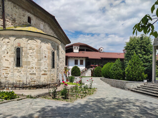 Fototapeta na wymiar Orthodox Hadzhidimovo Monastery of Saint George, Bulgaria