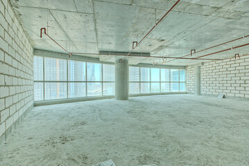 office interior empty unfurnished 