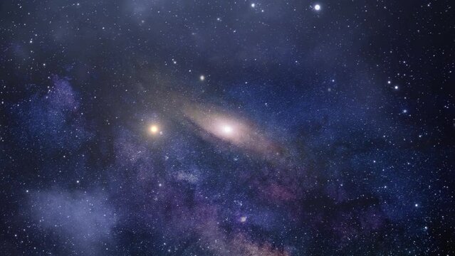 galaxies and nebulae in the universe 4k