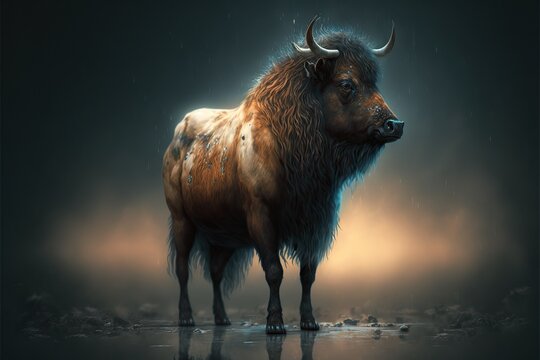 Animal from bobruisk, created with Generative AI technology