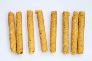 Crispy egg rolls with seaweed