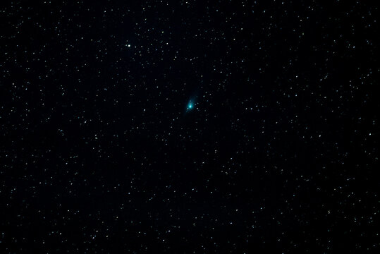 On January 22, 2023 the rare green comet C/2022 E3 (ZTF) appeared with the antitail visible. This image was taken 01/22/2023 at 10:23:38 PM PST  (UTC-8) near Ashland Oregon.