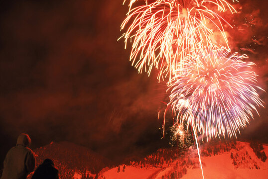 ski area fireworks
