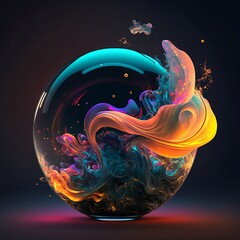 Spilling out- Neon thoughts.