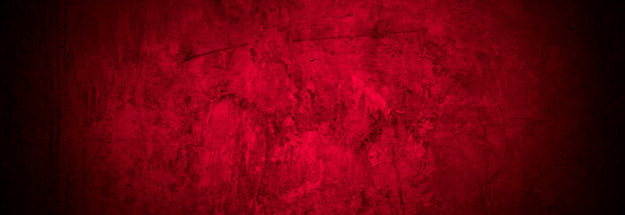 Old wall texture cement black red  background abstract dark color design are light with white gradient background.