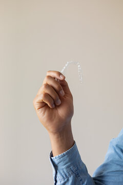 aligner in human hand