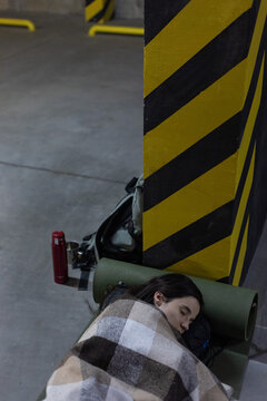 woman sleeping 