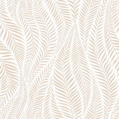 Luxury seamless pattern with palm leaves. Modern stylish floral background. - 564821160