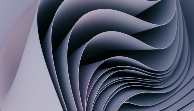 Floating lilac fabric