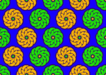 The ciecle rope pattern print fabric, abstract background, print textile art, tribal hand-draw, fashion artwork for fabric print, clothes, scarf, shawl, carpet, bag.