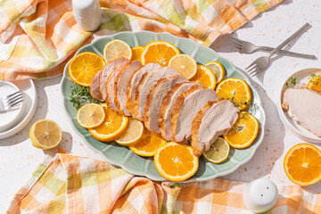 Citrus Brined Turkey Breast