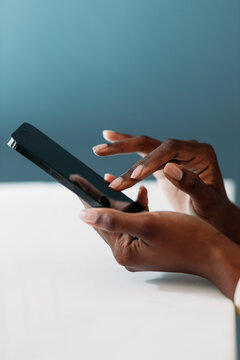 Woman Using Mobile Phone
