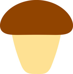 極太のかわいいきのこ