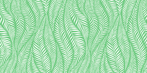 Luxury seamless pattern with palm leaves. Modern stylish floral background.