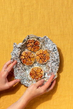 Roasted garlic