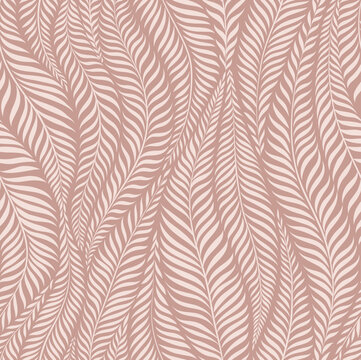 Luxury seamless pattern with palm leaves. Modern stylish floral background.