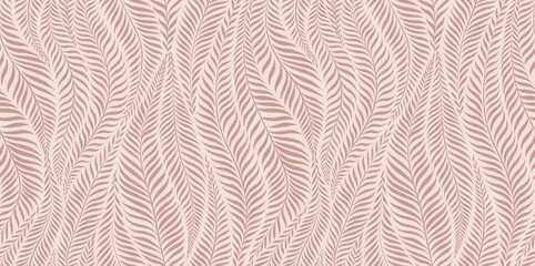 Luxury seamless pattern with palm leaves. Modern stylish floral background.