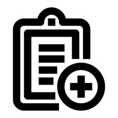 Obraz premium Add Assignment line icon