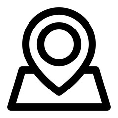 Location line icon