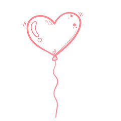doodle valentine's day element