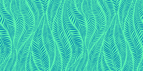 Luxury seamless pattern with palm leaves. Modern stylish floral background.