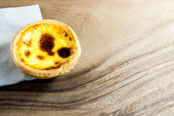 Egg Tart isolate