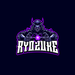 Ninja Mascot logo for Gaming and Sport
