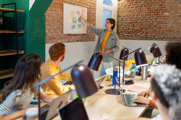 Successful Entrepreneurs At A Business Meeting.