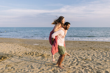 Couple At The Beach